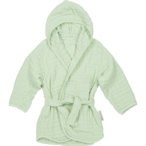 Meyco Baby Uni badjas - soft green - 98/104