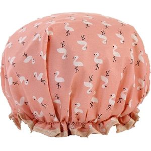 Scoby - Douchemuts - Flamingo Shower Cap - Flamingo Douchecap - Douchekapje - Douche muts - Douche cap