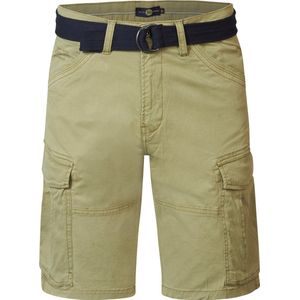 Petrol Industries - Heren Cargo Short met Riem Gulf Shores - Bruin - Maat XXL