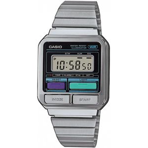 Casio Casio Collection Vintage A120WE-1AEF Horloge - Staal - Zilverkleurig - Ø 32.5 mm