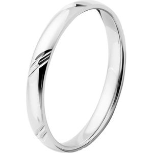 Orphelia OR9671/25/NY/60 - Wedding ring - Witgoud 9K