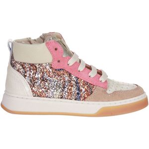 Beberlis Beige-Multi Hoge Sneaker