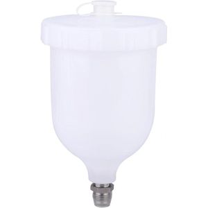 600 ml Plastic Zwaartekracht Voedingsverf Cup Vervanging voor D-evilbiss GTI/T-EKNA Pro Pri FLG Spuitpistool