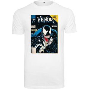Merchcode Venom - Marvel Comics Cover Heren T-shirt - XS - Wit