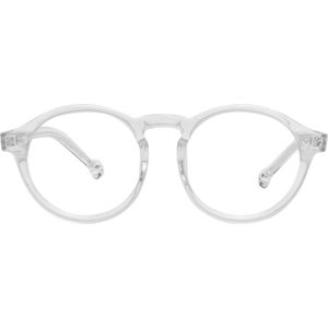™Monkeyglasses Bille 00 Transparent BLC + 0,5 - Leesbril - Blauw Licht Bril - 100% Upcycled - Danish Design