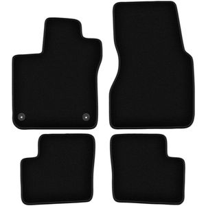 BASIC zwarte veloursmatten voor: Renault Twingo III hatchback (2014-)