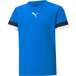 Puma Sportshirt - Maat 128  - Unisex - Blauw - Zwart - Wit