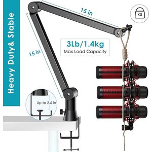 Microfoonarm, 15 Inches