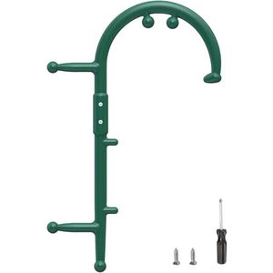 Massage Cane Trigger Point Massager - Pijnverlichting - 1 stuk - Zwart - Kunststof