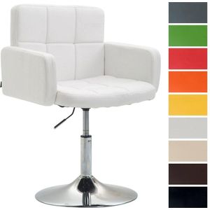 CLP Los Angeles Loungestoel - Fauteuil - Kunstleer - wit