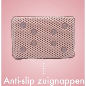Badkussen - Nekkussen - Hoofdsteun bad - Roze