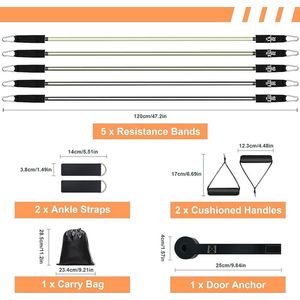 Weerstandsbanden Fitness Set 5