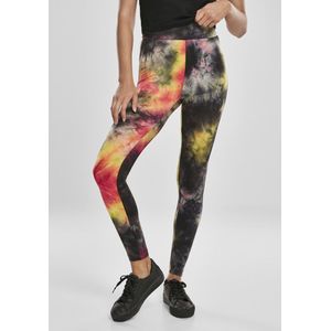 Urban Classics - Tie Dye High Waist Legging - XS - Multicolours
