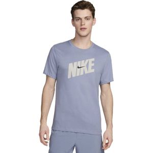 Nike Dri-fit Fitness TS Men - Sportshirt - Paars - Heren
