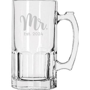 Gegraveerde bierpul 1ltr Mr. Est. 2024