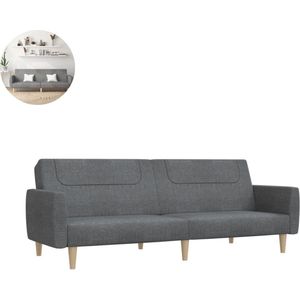 Slaapbank - Uitklapbaar - Slaapstoel - Logeerbed - Zetelbed - Slaapfauteuil - Vouwbed - 1 persoons - Zeer comfortabel - Lichtgrijs