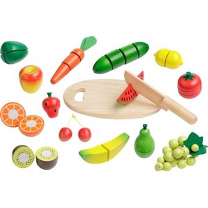 howa Speelgoed Snijset  ""Fruit en Groenten"" 16 stuks 4867