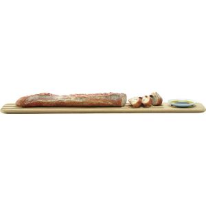 LSA Dine Broodplank - Met Dipschaaltje - 78 cm - Wit
