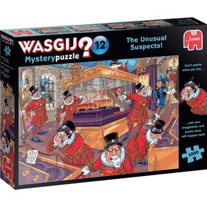 Wasgij Mystery 12 - De onverwachte verdachten! - 1000 stukjes - puzzel