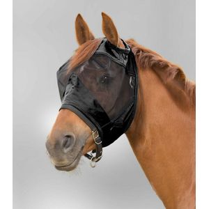 Waldhausen Vliegenmasker Zonder Oren Zwart - Anti insect - Pony