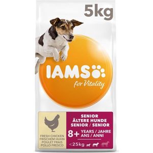 Iams Dog Senior Small - Medium Kip 5 kg