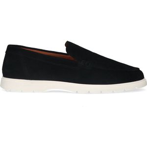 Sacha - Heren - Zwarte suède loafers - Maat 41