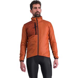 Sportful Supergiara Puffy Jas Oranje 2XL Man