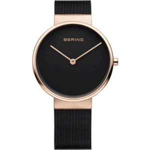 BERING 14539-166 - Horloge - Staal - Zwart - 39 mm