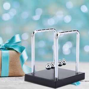 Newton's Balance Steel Balls - Fysica Wetenschap Stalen Slinger Bal Bureau Ornamenten Speelgoed
