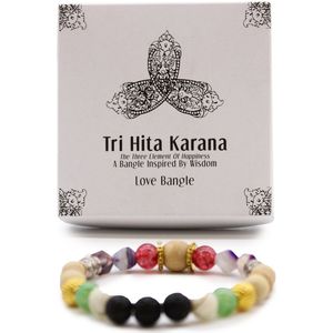 Tri Hita Karana Armband - Liefde - Unieke Spirituele Armband - Traditionele Levensfilosofie - God/Mens/Natuur