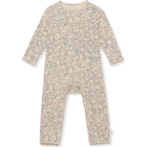 Konges Sløjd -  Onesie  van Biologisch Katoen met Print - Boxpakjes - Rose Hip Blue  9-12 mnd