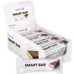 Body & Fit Smart Bars - Proteïne Repen / Eiwitrepen - Vanille & Amandel - 12 eiwitrepen (1 doos)