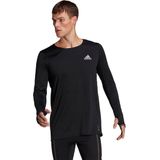 ADIDAS Fast Lange Mouwenshirt Mannen Zwart- Maat L