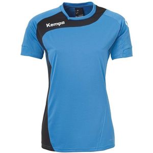 Kempa Peak Shirt Dames Kempablauw-Zwart Maat 2XL