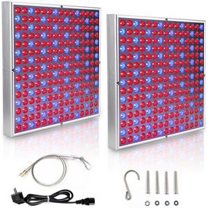 2X LED Groeilamp - Professionele groeilamp - Kweeklamp - Indoor Grow Light - LED verlichting - Full spectrum - 15W
