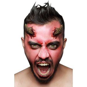 Nep duivel hoorns voor volwassenen Halloween - Schmink - One size