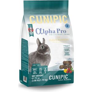 1,75 kg Cunipic alpha pro adult selective konijnenvoer