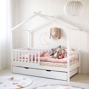 Petite Amélie - Bedhuisje - Wit - Montessori Peuterbed - Maison Collectie