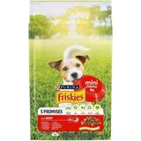 FRISKIES Mini Menu Rundvlees met Groenten - droog hondenvoer - 1,5 kg