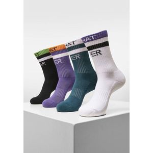 Urban Classics - Whatever 4-Pack Sokken - 35/38 - Multicolours