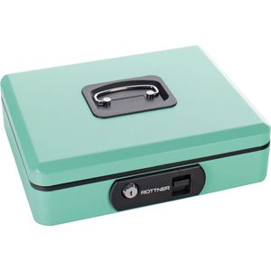 Rottner Geldkassette Lena 2 |Turquoise|9x30x24cm|