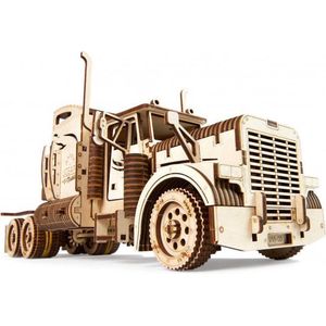Ugears- Houten 3D puzzel - houten bouwpakket - Heavy Boy Truck VM-03 - 541 onderdelen