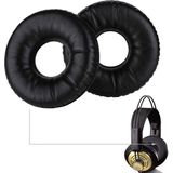 Luxe Lederen Oorkussen Set Geschikt Voor AKG K121 K121S K141 MK II K142 HD - Vervangende Koptelefoon Earpads - Oor Kussens - Ear Pads - Oorkussens Met Memory Foam Binnenlaag - Zwart