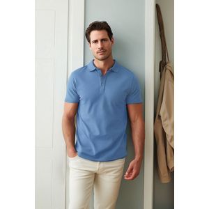 Trendyol TMNSS24PO00043 Volwassenen Mannen - indigo - S