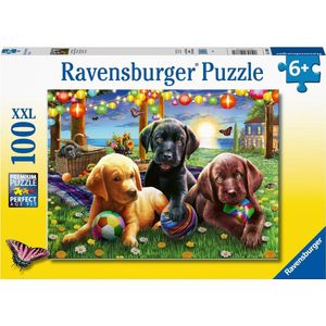 Honden Picknick Puzzel (100 Stukjes) - Ravensburger
