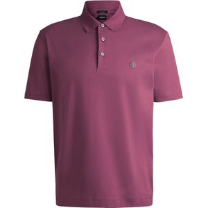 BOSS Parris regular fit heren polo - pique - paars