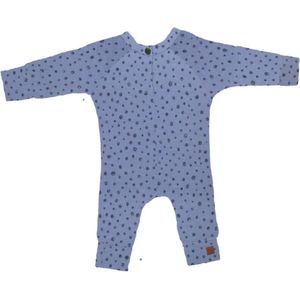 Onesie glitter blauw