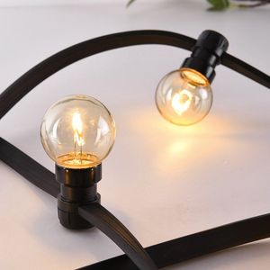 1W lichtsnoer voor buiten met U-vorm LED lampen - Optie dimbaar