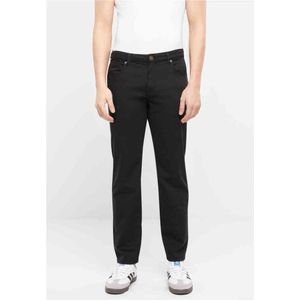 Urban Classics - Stretch Twill 5 Pocket Broek rechte pijpen - Taille, 30 inch - Zwart