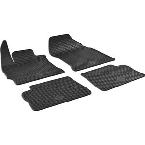 Walser DirtGuard rubberen voetmatten geschikt voor Toyota Auris (E18) 10/2012-12/2018, Toyota Corolla (E18, ZRE1) 06/2013-05/2019